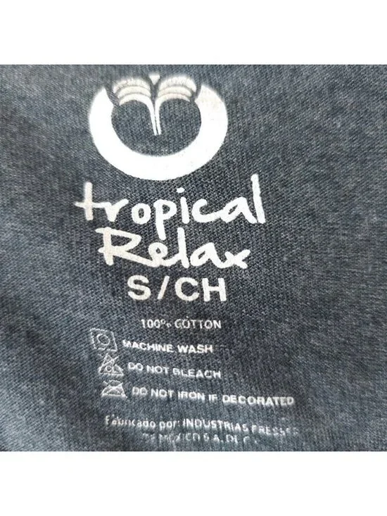 Cancun T Shirt Mens Size Small Gray Riviera Maya Mexico Travel Destination Tee - Picture 5 of 6